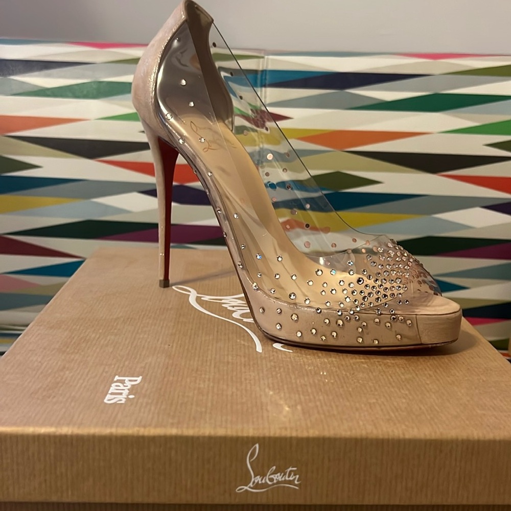 Very Strass PVC / Suede Lame